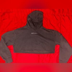 Alphalete Brown Fleece Jacket